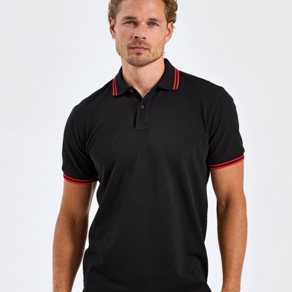 Classic fit tipped polo Thumbnail