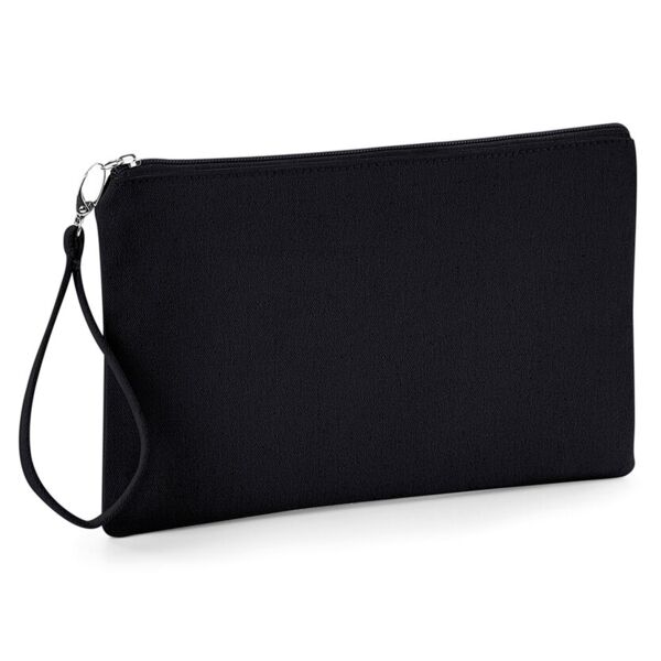 Canvas wristlet pouch Thumbnail