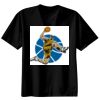Basic Ronde Hals T-Shirt 140 gr/m2 Zwart Thumbnail