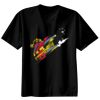 Basic Ronde Hals T-Shirt 140 gr/m2 Zwart Thumbnail