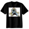 Basic Ronde Hals T-Shirt 140 gr/m2 Zwart Thumbnail