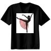 Basic Ronde Hals T-Shirt 140 gr/m2 Zwart Thumbnail