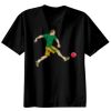 Basic Ronde Hals T-Shirt 140 gr/m2 Zwart Thumbnail