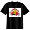 Basic Ronde Hals T-Shirt 140 gr/m2 Zwart Thumbnail