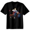 Basic Ronde Hals T-Shirt 140 gr/m2 Zwart Thumbnail