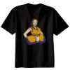Basic Ronde Hals T-Shirt 140 gr/m2 Zwart Thumbnail