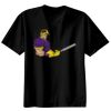 Basic Ronde Hals T-Shirt 140 gr/m2 Zwart Thumbnail