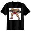 Basic Ronde Hals T-Shirt 140 gr/m2 Zwart Thumbnail