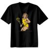 Basic Ronde Hals T-Shirt 140 gr/m2 Zwart Thumbnail