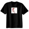 Basic Ronde Hals T-Shirt 140 gr/m2 Zwart Thumbnail