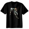 Basic Ronde Hals T-Shirt 140 gr/m2 Zwart Thumbnail