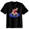 Basic Ronde Hals T-Shirt 140 gr/m2 Zwart Thumbnail