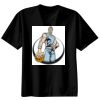 Basic Ronde Hals T-Shirt 140 gr/m2 Zwart Thumbnail
