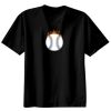 Basic Ronde Hals T-Shirt 140 gr/m2 Zwart Thumbnail