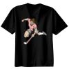 Basic Ronde Hals T-Shirt 140 gr/m2 Zwart Thumbnail