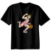 Basic Ronde Hals T-Shirt 140 gr/m2 Zwart Thumbnail
