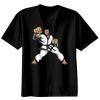 Basic Ronde Hals T-Shirt 140 gr/m2 Zwart Thumbnail