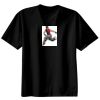 Basic Ronde Hals T-Shirt 140 gr/m2 Zwart Thumbnail