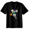 Basic Ronde Hals T-Shirt 140 gr/m2 Zwart Thumbnail