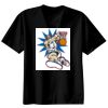 Basic Ronde Hals T-Shirt 140 gr/m2 Zwart Thumbnail
