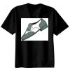 Basic Ronde Hals T-Shirt 140 gr/m2 Zwart Thumbnail