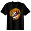 Basic Ronde Hals T-Shirt 140 gr/m2 Zwart Thumbnail