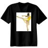 Basic Ronde Hals T-Shirt 140 gr/m2 Zwart Thumbnail