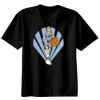 Basic Ronde Hals T-Shirt 140 gr/m2 Zwart Thumbnail
