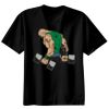 Basic Ronde Hals T-Shirt 140 gr/m2 Zwart Thumbnail