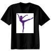 Basic Ronde Hals T-Shirt 140 gr/m2 Zwart Thumbnail