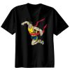 Basic Ronde Hals T-Shirt 140 gr/m2 Zwart Thumbnail