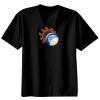 Basic Ronde Hals T-Shirt 140 gr/m2 Zwart Thumbnail
