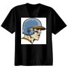 Basic Ronde Hals T-Shirt 140 gr/m2 Zwart Thumbnail