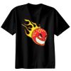 Basic Ronde Hals T-Shirt 140 gr/m2 Zwart Thumbnail