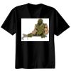 Basic Ronde Hals T-Shirt 140 gr/m2 Zwart Thumbnail