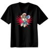 Basic Ronde Hals T-Shirt 140 gr/m2 Zwart Thumbnail