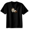 Basic Ronde Hals T-Shirt 140 gr/m2 Zwart Thumbnail