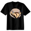 Basic Ronde Hals T-Shirt 140 gr/m2 Zwart Thumbnail
