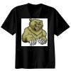 Basic Ronde Hals T-Shirt 140 gr/m2 Zwart Thumbnail