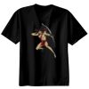 Basic Ronde Hals T-Shirt 140 gr/m2 Zwart Thumbnail