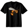 Basic Ronde Hals T-Shirt 140 gr/m2 Zwart Thumbnail