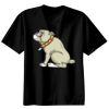 Basic Ronde Hals T-Shirt 140 gr/m2 Zwart Thumbnail