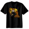 Basic Ronde Hals T-Shirt 140 gr/m2 Zwart Thumbnail