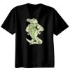 Basic Ronde Hals T-Shirt 140 gr/m2 Zwart Thumbnail