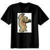Basic Ronde Hals T-Shirt 140 gr/m2 Zwart Thumbnail
