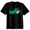 Basic Ronde Hals T-Shirt 140 gr/m2 Zwart Thumbnail