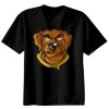 Basic Ronde Hals T-Shirt 140 gr/m2 Zwart Thumbnail