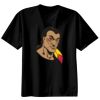 Basic Ronde Hals T-Shirt 140 gr/m2 Zwart Thumbnail