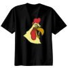 Basic Ronde Hals T-Shirt 140 gr/m2 Zwart Thumbnail