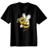Basic Ronde Hals T-Shirt 140 gr/m2 Zwart Thumbnail
